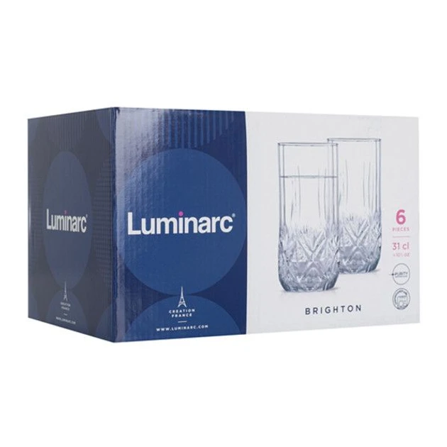 Набір склянок Luminarc Brighton 310 мл 6 шт. (N1307) - фото 3