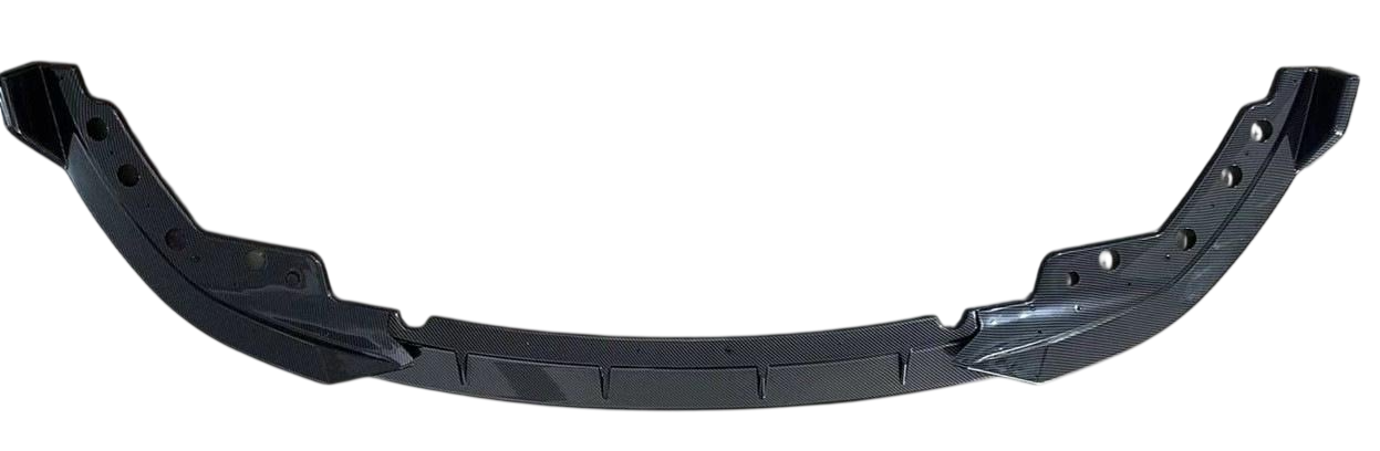 Накладка на передній бампер GBT Lip CS-Style для M-Sport 2018-2022 для BMW 3 серія G20/21 2018- рр. abs-пластик Чорний (176769)