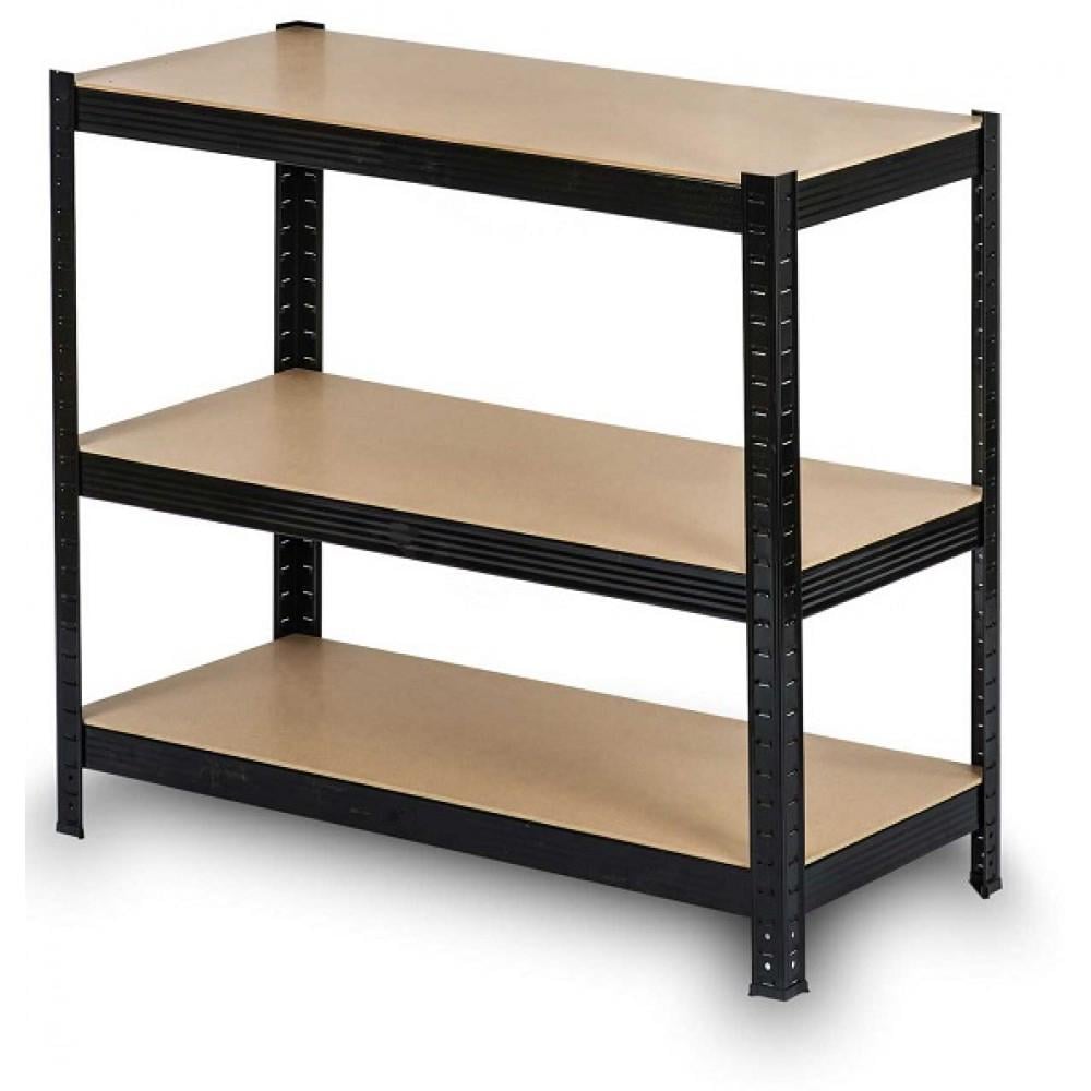 Стелаж металевий Siker GoodTool P7030 5 полиць 150х70х30 см Чорний (4204) - фото 7