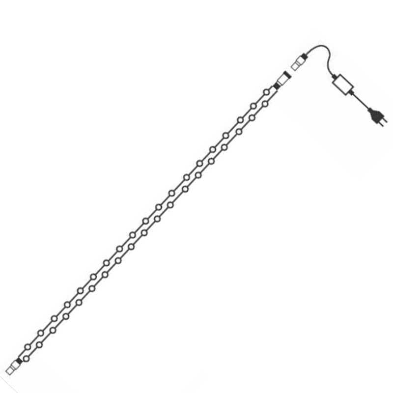 Гирлянда внешняя Wrapper Premium 50LED 5 м 10flash IP65 свет белый/холодный белый - фото 7 Гирлянда внешняя Wrapper Premium 50LED 5 м 10flash IP65 свет белый/холодный белый - фото 7