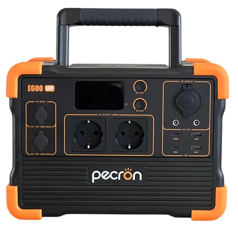Зарядная станция PECRON E600LFP LiFePo4 1800/1200 Вт