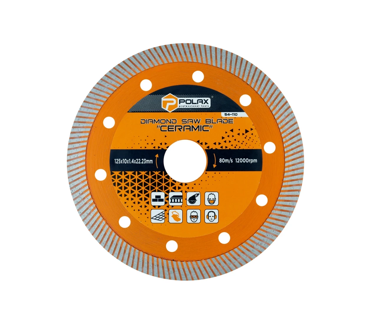 Диск алмазный Ceramic 125x10x1,4x22,23 мм (27806375)