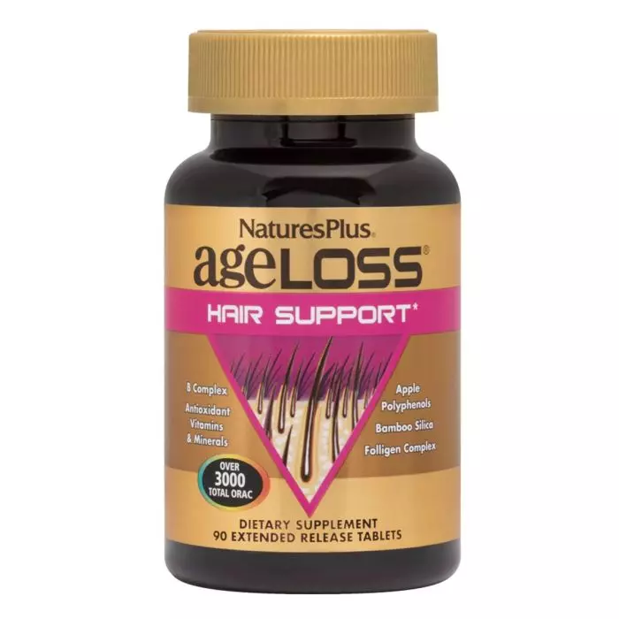 Комплекс для волос Natures Plus AgeLoss Hair Support 90 таблеток (NTP8015)