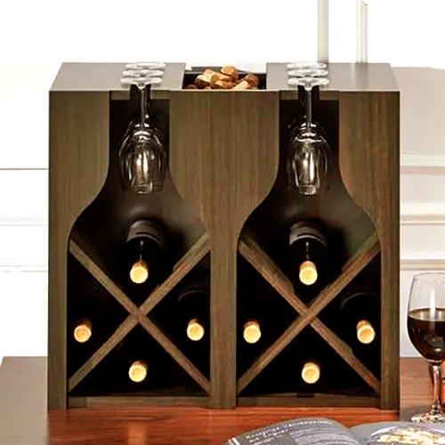 Полка для вина настольная Гамхед Капучино (Впс-003909)