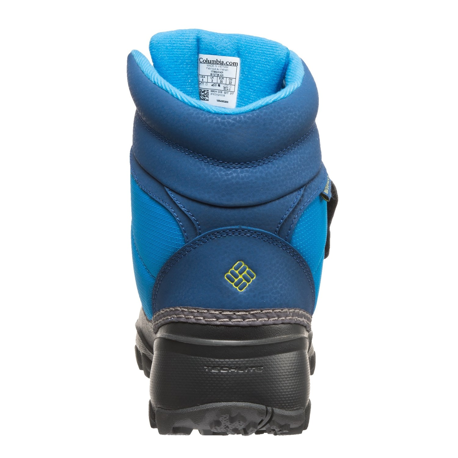 Ботинки Columbia Kids Rope Tow Kruser Pac Boots р. 25/8/15,5 см Синий - фото 5