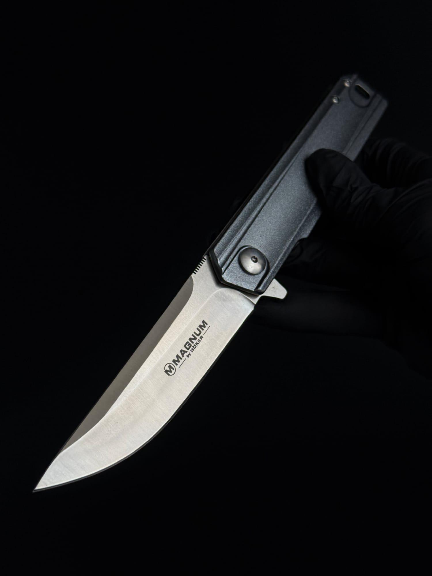 Нож складной туристический 4001 сталь 440А (KN1135) - фото 12 Нож складной туристический 4001 сталь 440А (KN1135) - фото 12