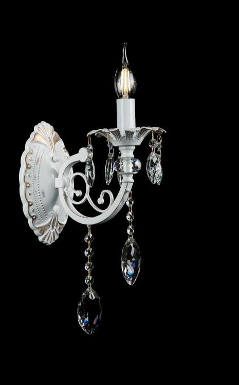 Бра свічка Ray B29953/1W WT+GD (IR005205)