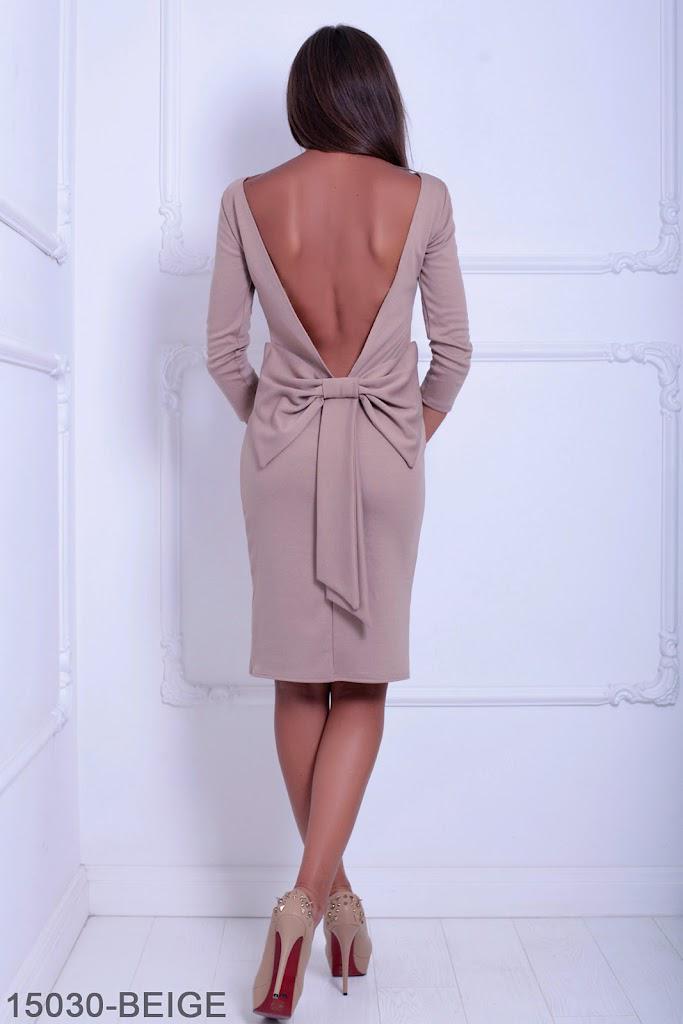 Платье Podium Nolina 15030-BEIGE XXL Бежевый - фото 3 Платье Podium Nolina 15030-BEIGE XXL Бежевый - фото 3