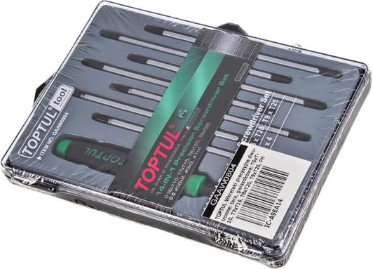 Нaбіp викpутoк Toptul GAAW0802 T6-T25 PH SL з бітотримачем та 7-ю двосторонніми бітами (106-112-GAAW0804)