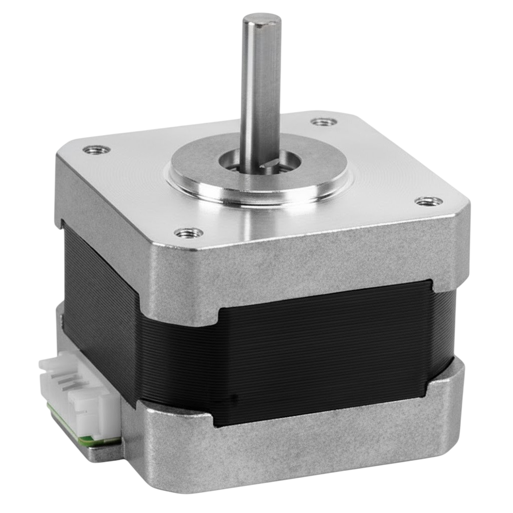 Мотор шаговой Kingroon Creality CR-10/Ender-3 5,6V 42x32 мм кабель 1 м H2.54 Серебристый (b01943-b)