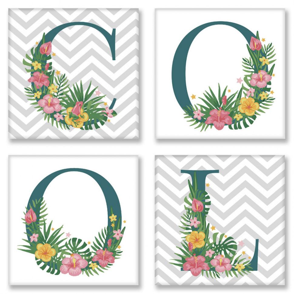 Картина по номерам Идейка "Cool Scandinavian" 18x18 см (CH114)