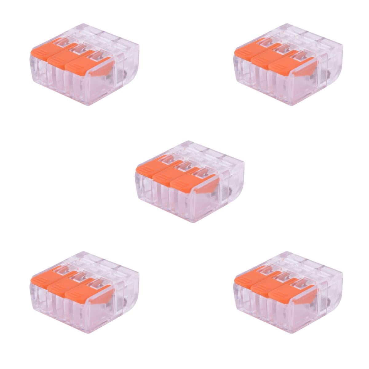 Набор клемм соединительных E.NEXT e.lc.pro.aw.pl.3 1-2,5 мм2 32А 1-2 одинарная 21,5х18,2х9,5 мм 5 шт. (p0660105)