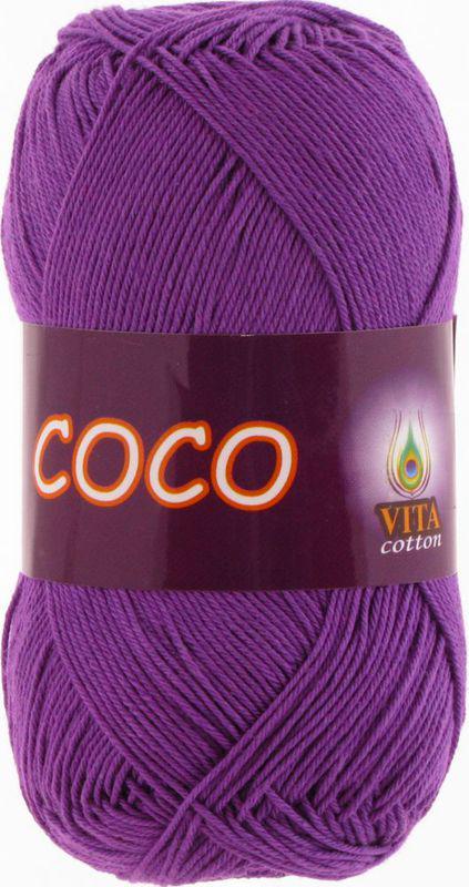 Пряжа Vita Cotton Coco 3888 фиолетовая (3378) Пряжа Vita Cotton Coco 3888 фиолетовая (3378)