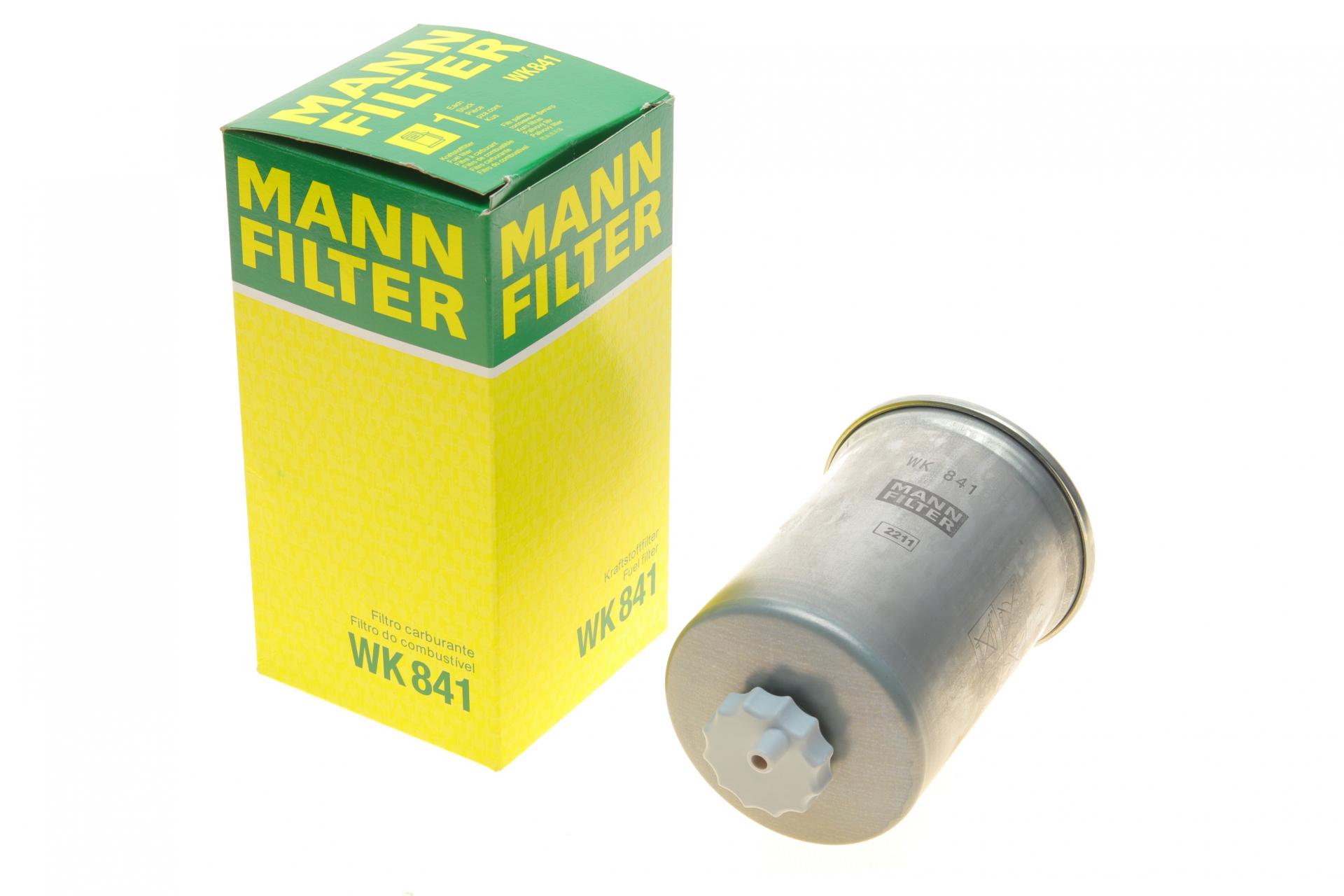 Фильтр топливный Mann-Filter для VW Caddy 1,9SDI/TDI -03 (WK 841)
