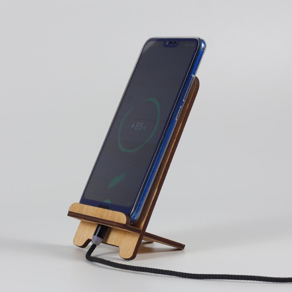 Підставка-тримач для телефону з дерева 27 (03020020) - фото 8 Підставка-тримач для телефону з дерева 27 (03020020) - фото 8