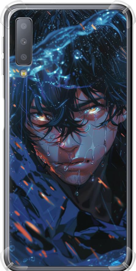 Чехол на Samsung Galaxy A7 (2018) A750F Satoru Gojou (6128sp-1582-42517)