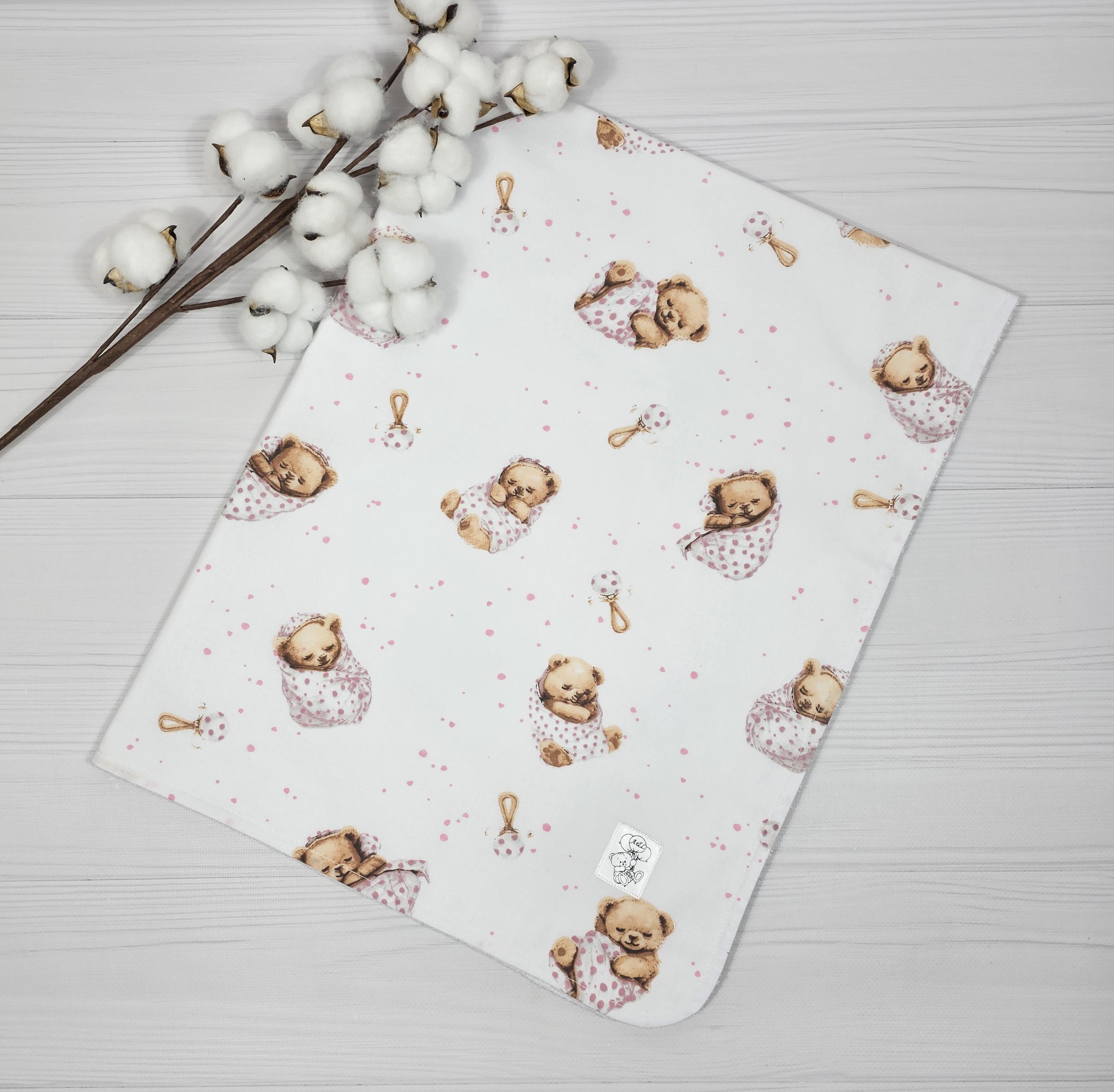 Пеленка детская a.l.babybox Сладкие сны многоразовая непромокаемая 80x100 см Белый (24321316)