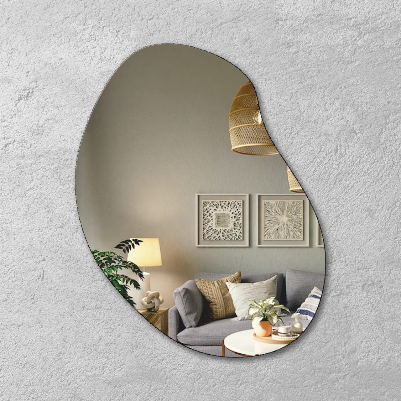 Дзеркало на стіну №3 1000х800 мм (28711438)