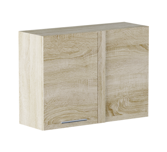 Шкаф верхний Эверест Эко модуль Угловой 600 60х30х58 см Дуб Сонома (00542)