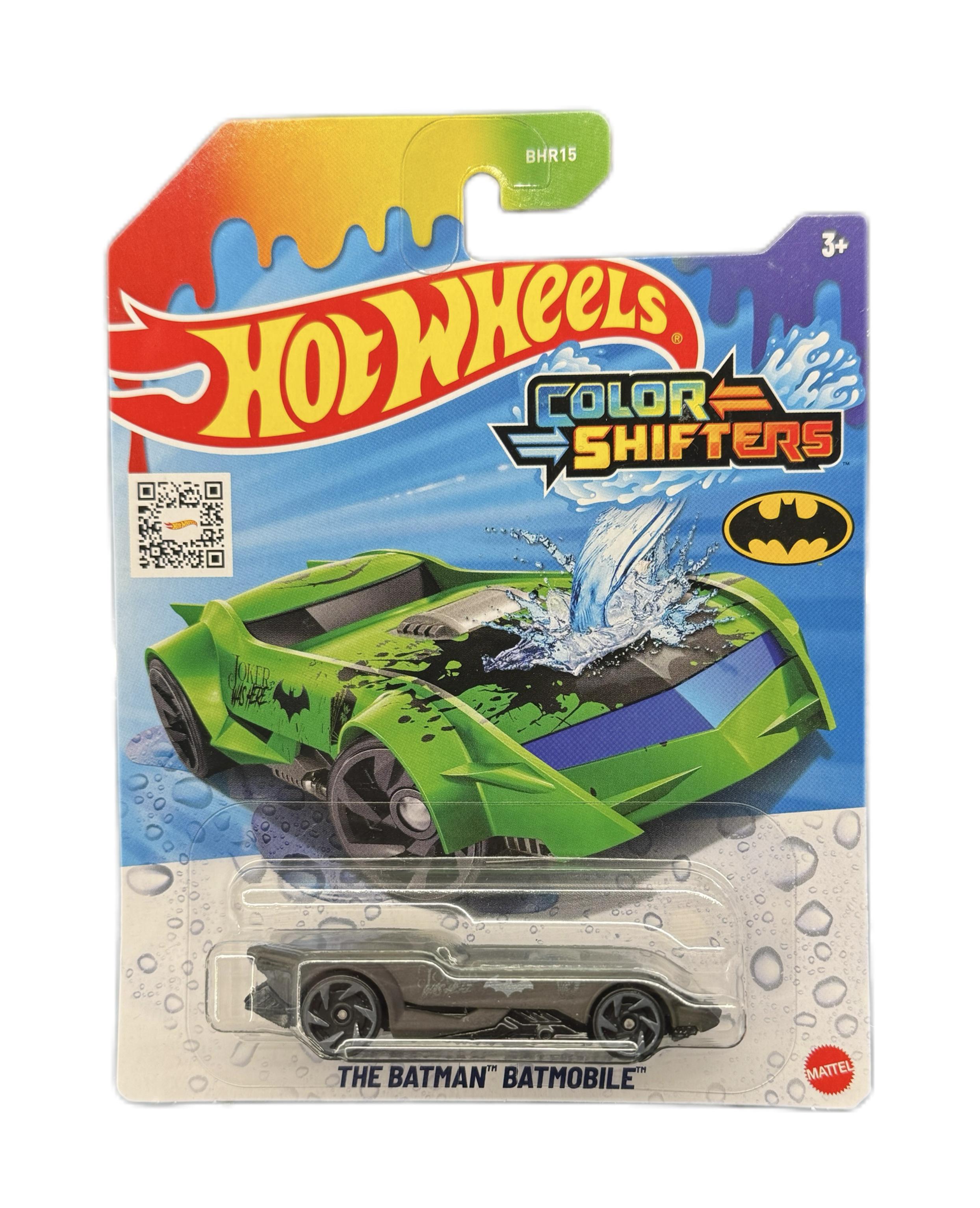Игрушечная машинка The Batman Batmobile Hot Wheels Color Shifters меняет цвет (26569071)