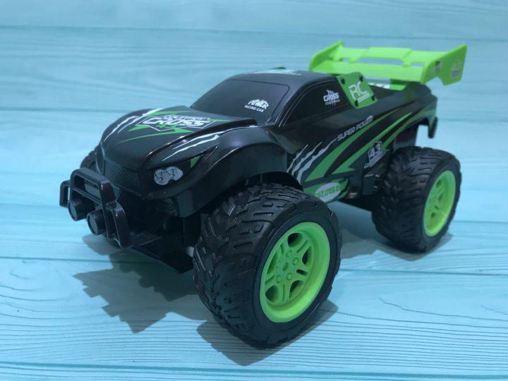 Машинка на пульте радиоуправления Limo Toy Explorer 1339-1A джип Черный/Салатовый (1241444726)