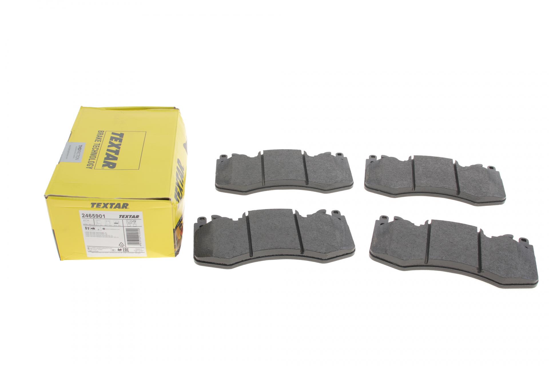 Колодки тормозные передние TEXTAR Land Rover Range Rover 09- Brembo (2465901 TEXTAR) Колодки тормозные передние TEXTAR Land Rover Range Rover 09- Brembo (2465901 TEXTAR)