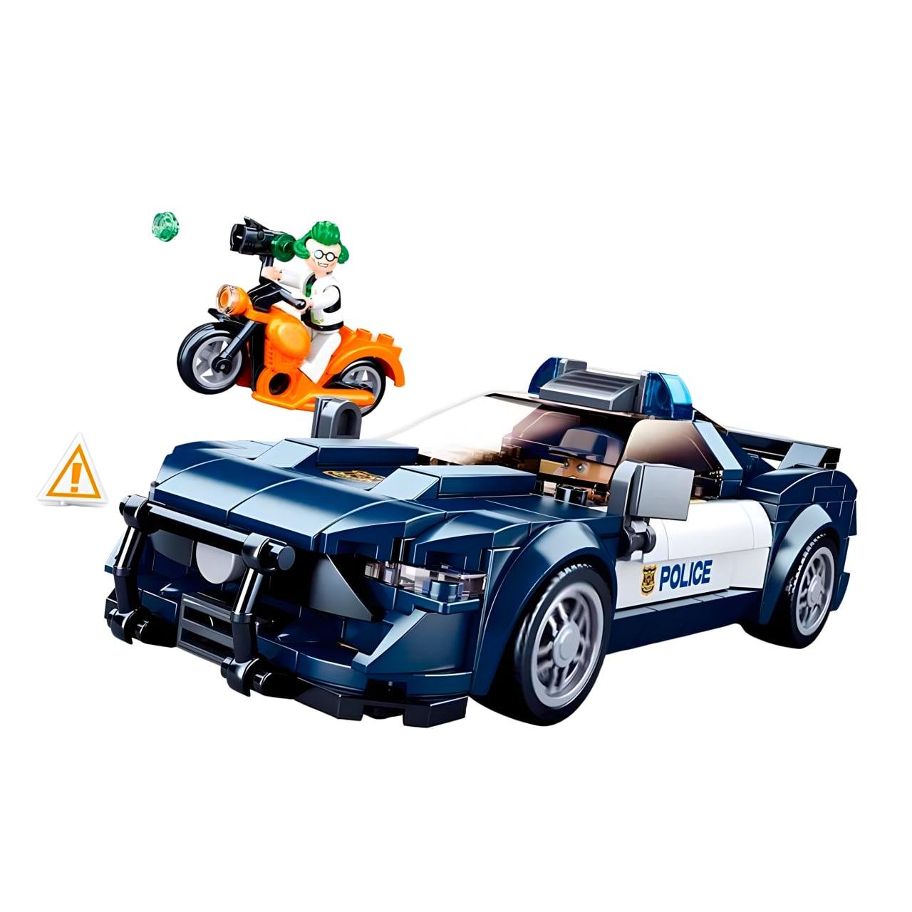 Конструктор Sluban Полицейская машина 284 детали (M38-B1063) Конструктор Sluban Полицейская машина 284 детали (M38-B1063)