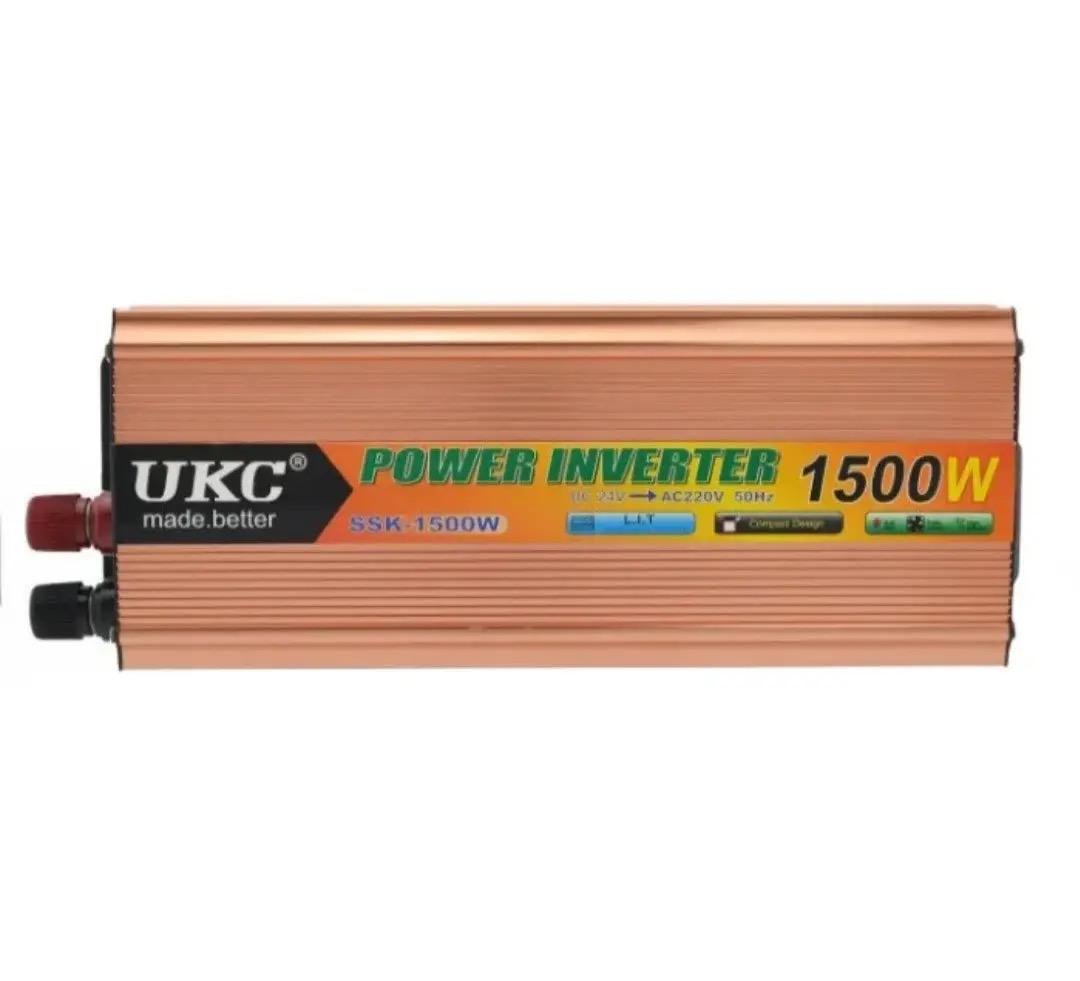 Автомобільний інвертор UKC SSK-1500W 12V-220V 1500W з USB для акумулятора (30822669) - фото 4 Автомобільний інвертор UKC SSK-1500W 12V-220V 1500W з USB для акумулятора (30822669) - фото 4