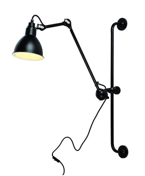 Бра 756PR5516-1 BK Чорний (LVS1491)