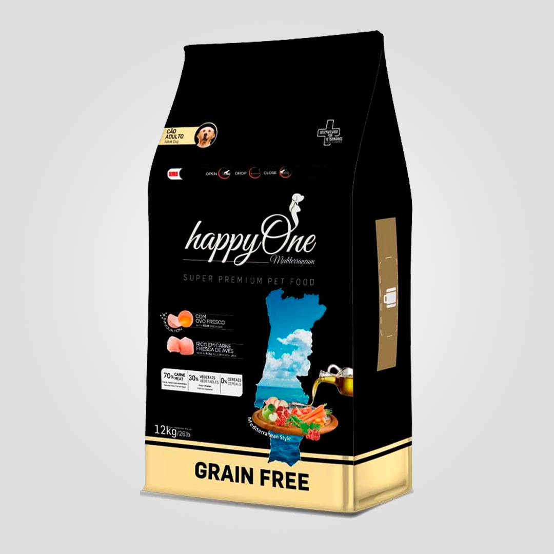 Корм сухой беззерновой HappyOne Mediterraneum Dog Fresh Meat для взрослых собак со свежим мясом 12 кг (2085425588) - фото 1 Корм сухой беззерновой HappyOne Mediterraneum Dog Fresh Meat для взрослых собак со свежим мясом 12 кг (2085425588) - фото 1