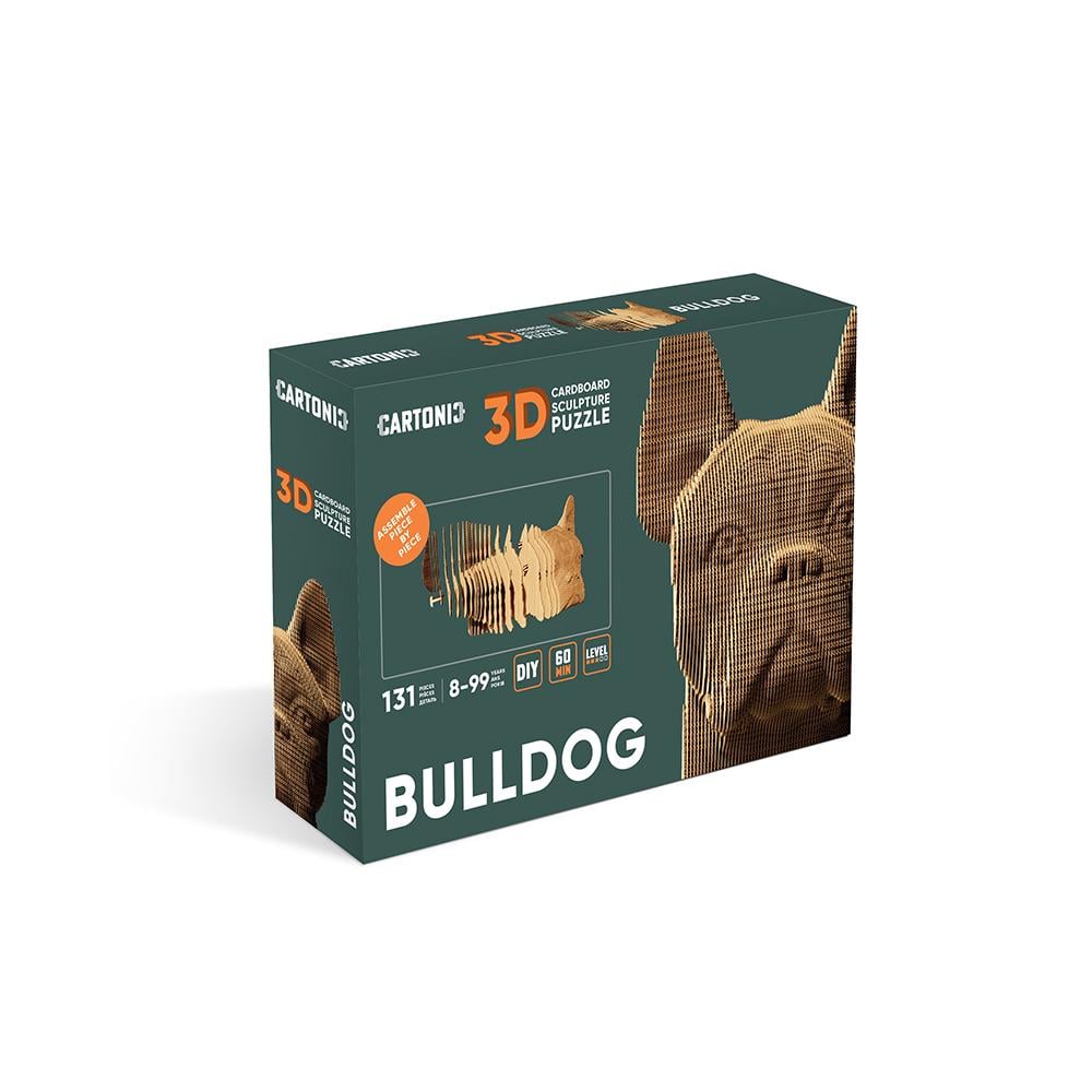 Картонний конструктор Cartonic 3D Puzzle BULLDOG (8987155) - фото 3