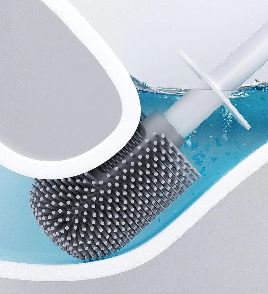 Ершик пластиковый силиконовый Joybos с длинной ручкой (JBS-MTS-N04B2-JWT) - фото 4 Ершик пластиковый силиконовый Joybos с длинной ручкой (JBS-MTS-N04B2-JWT) - фото 4