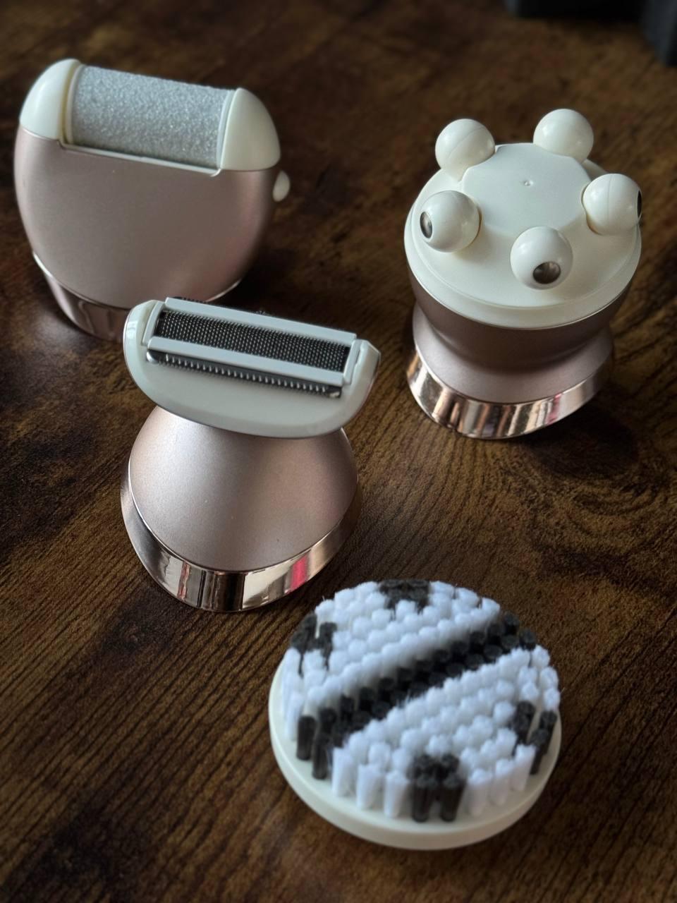 Эпилятор женский Geemy GM-7003 5в1 для всего тела аккумуляторный беспроводной - фото 7 Эпилятор женский Geemy GM-7003 5в1 для всего тела аккумуляторный беспроводной - фото 7