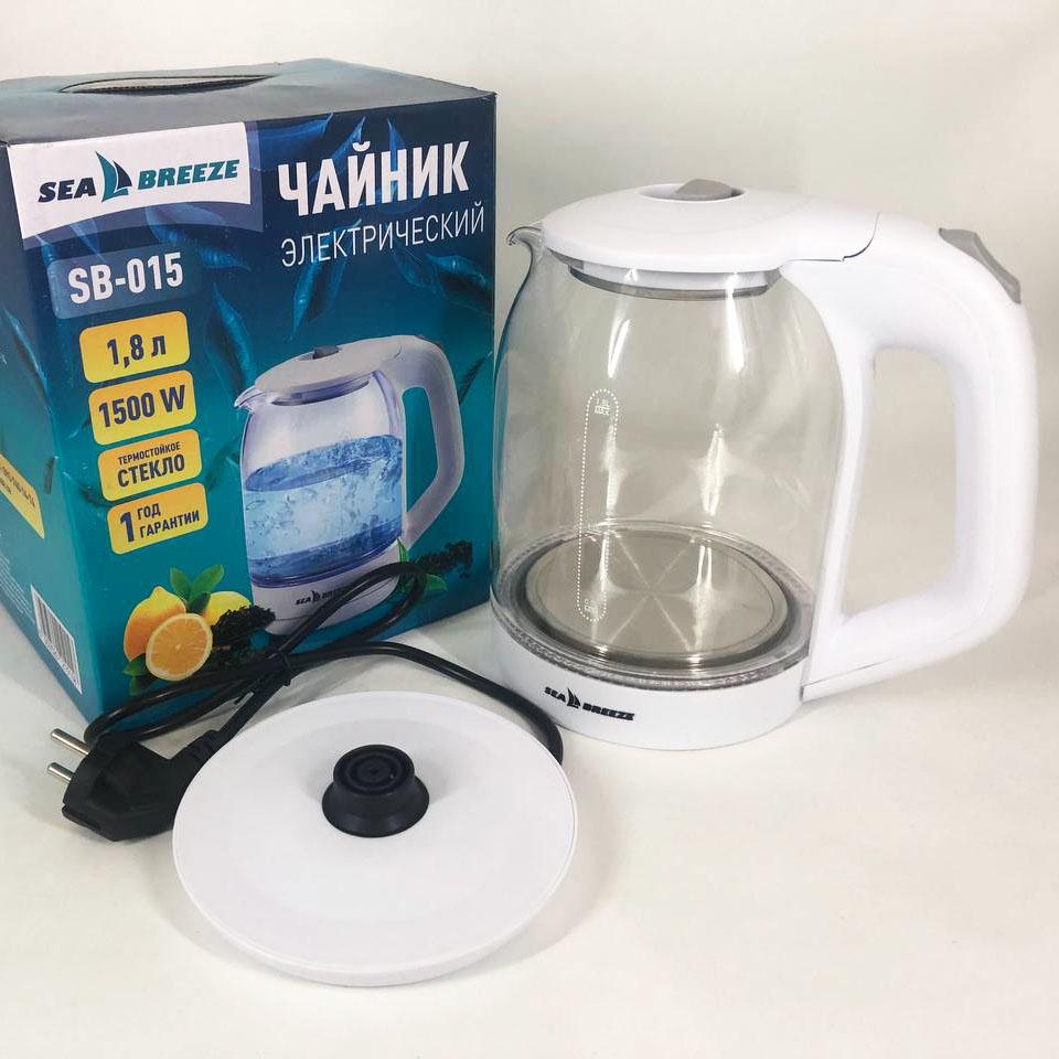 Электрочайник SeaBreeze SB-015 с подсветкой (WS74318) - фото 4