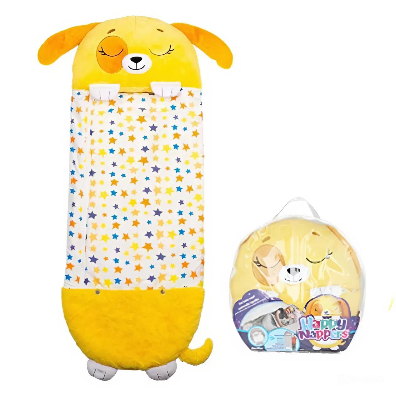 Дитячий спальний мішок-подушка на блискавці Цуценя Baby Sleeping Bag 130 см S Жовтий - фото 7 Дитячий спальний мішок-подушка на блискавці Цуценя Baby Sleeping Bag 130 см S Жовтий - фото 7