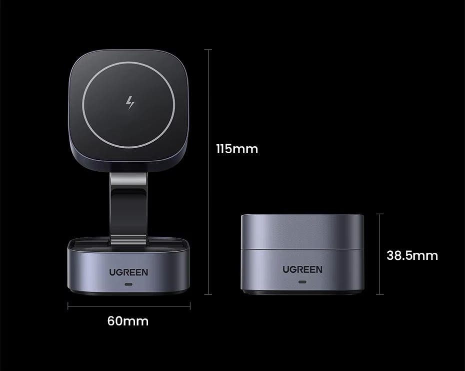 Зарядное устройство для Ugreen W526 MagSafe Qi 20W Magnetic для iPhone (21782364) - фото 8 Зарядное устройство для Ugreen W526 MagSafe Qi 20W Magnetic для iPhone (21782364) - фото 8