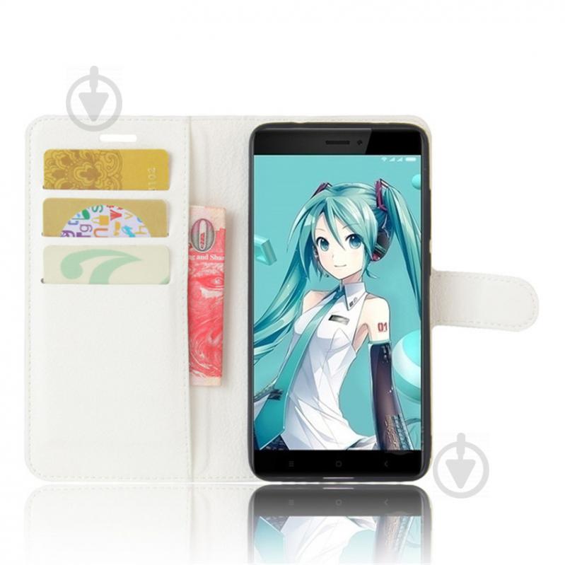 Чехол-книжка Litchie Wallet для Xiaomi Redmi Note 4X White (lwwh0254)