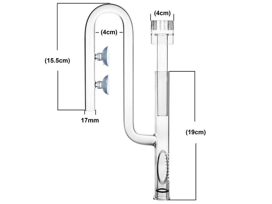 Скляні трубки Aqua-Tech Lily Pipe Skimmer Set для зовнішнього фільтра з функцією скімера Outflow+Inflow, 13-17 мм - фото 3