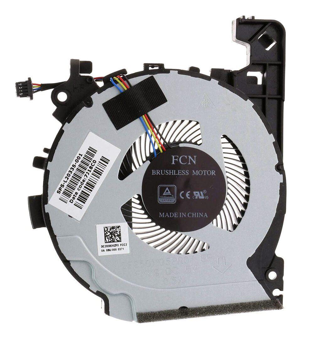Вентилятор HP для ноутбука Pavilion 15-CX, TPN-C133 CPU Fan L20335-001 (16012)