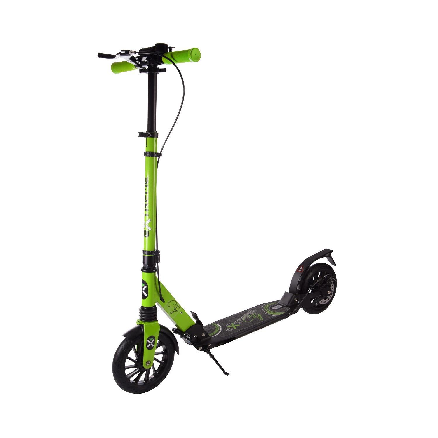 Самокат городской 2-х колесный Bambi SK207 колеса PU 200 мм Зеленый (31303s38899)