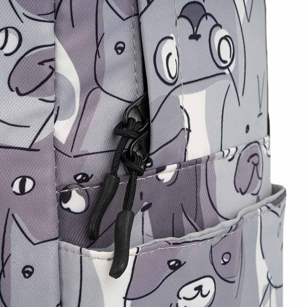 Рюкзак подростковый 2E TeensPack Cats с отделением для планшета 12-14" Gray (iz15639) - фото 3