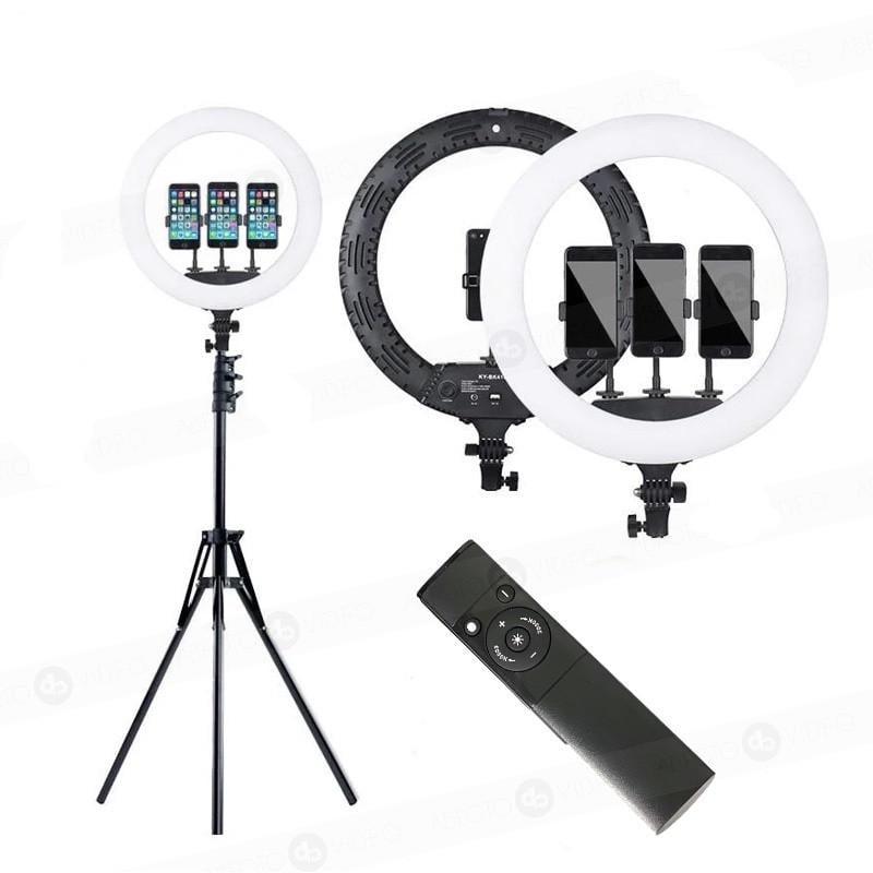 Кольцевая лампа HQ 18N с пультом (1282321490) - фото 2