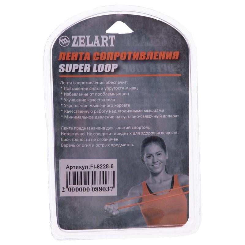 Резинка для фітнесу Zelart LOOP BANDS FI-8228-6 XL (DR005660) - фото 4