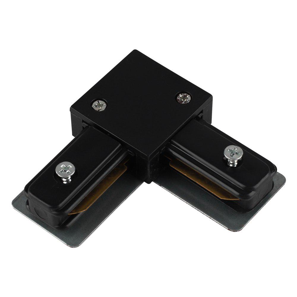 Соединитель угловой L-CONNECTOR для однофазного шинопровода Black