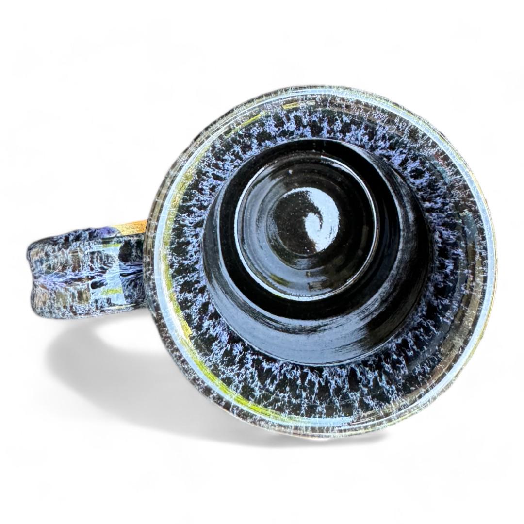 Чашка ручної роботи Пташка Червоно-синій - фото 2 Чашка ручної роботи Пташка Червоно-синій - фото 2