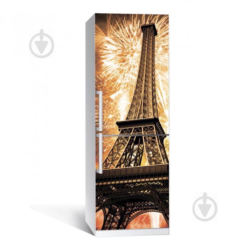 Наклейка на холодильник Zatarga Ейфелева вежа 02 650х2000 мм Золотистий (Z180050) Наклейка на холодильник Zatarga Ейфелева вежа 02 650х2000 мм Золотистий (Z180050)