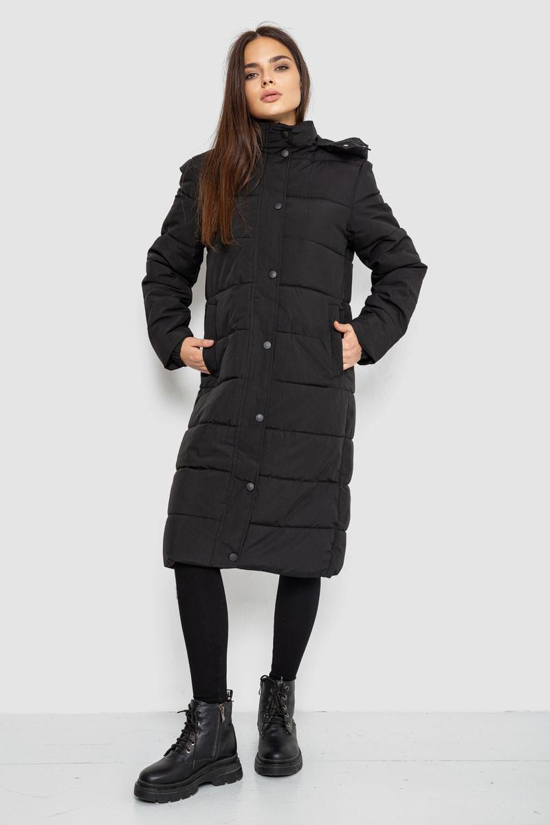 Куртка жіноча Ager демісезонна подовжена 207R006 L Чорний (113350_825813)