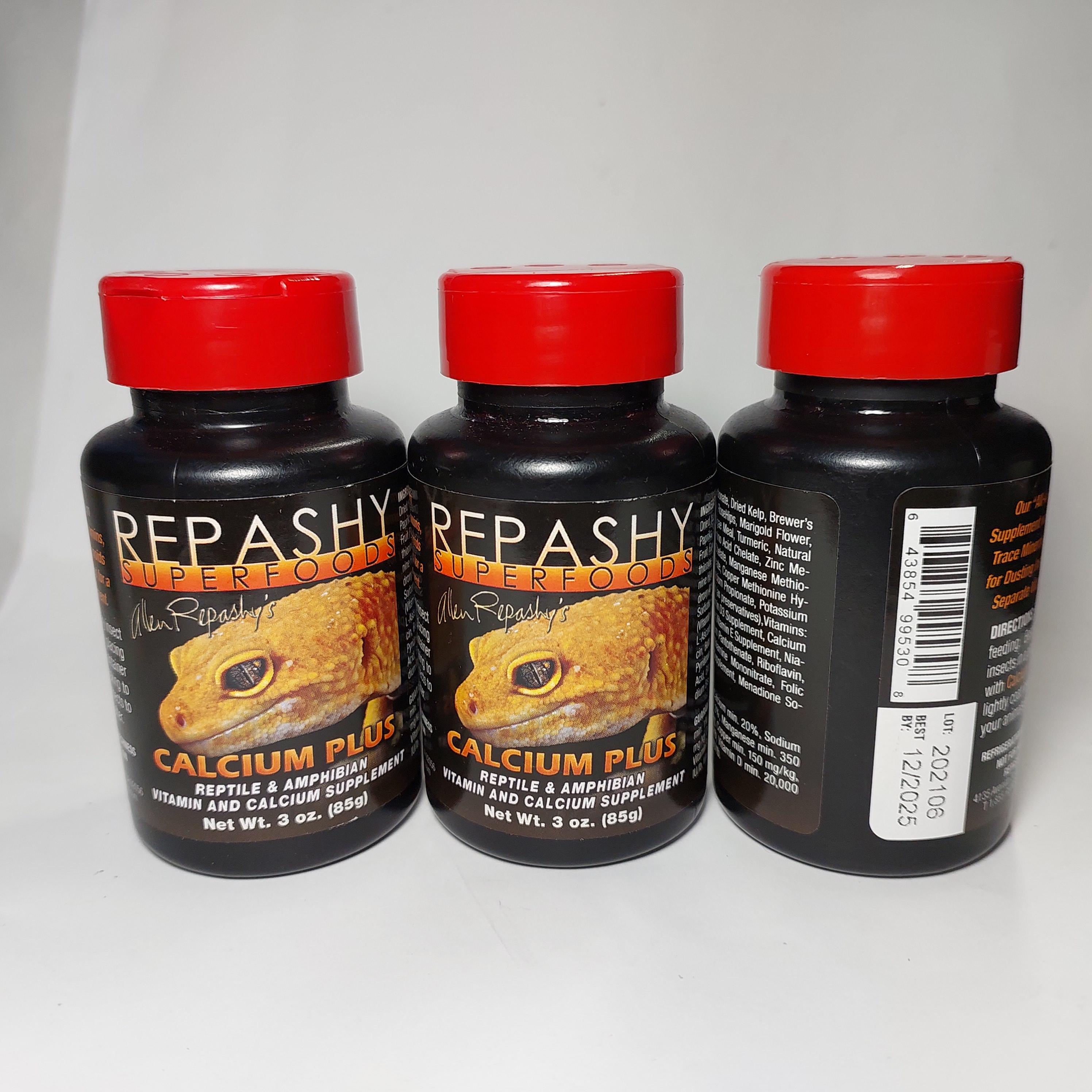 Вітаміни Repashy Calcium Plus для рептилій еублефарів/агам/бананоїдів/хамелеонів/черепах/геконів 85 г - фото 2