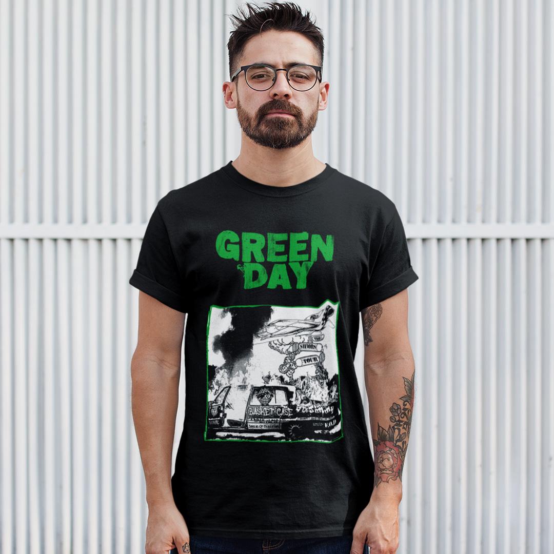 Футболка унисекс Green Day Saviors Tour XL Черный (32699365)