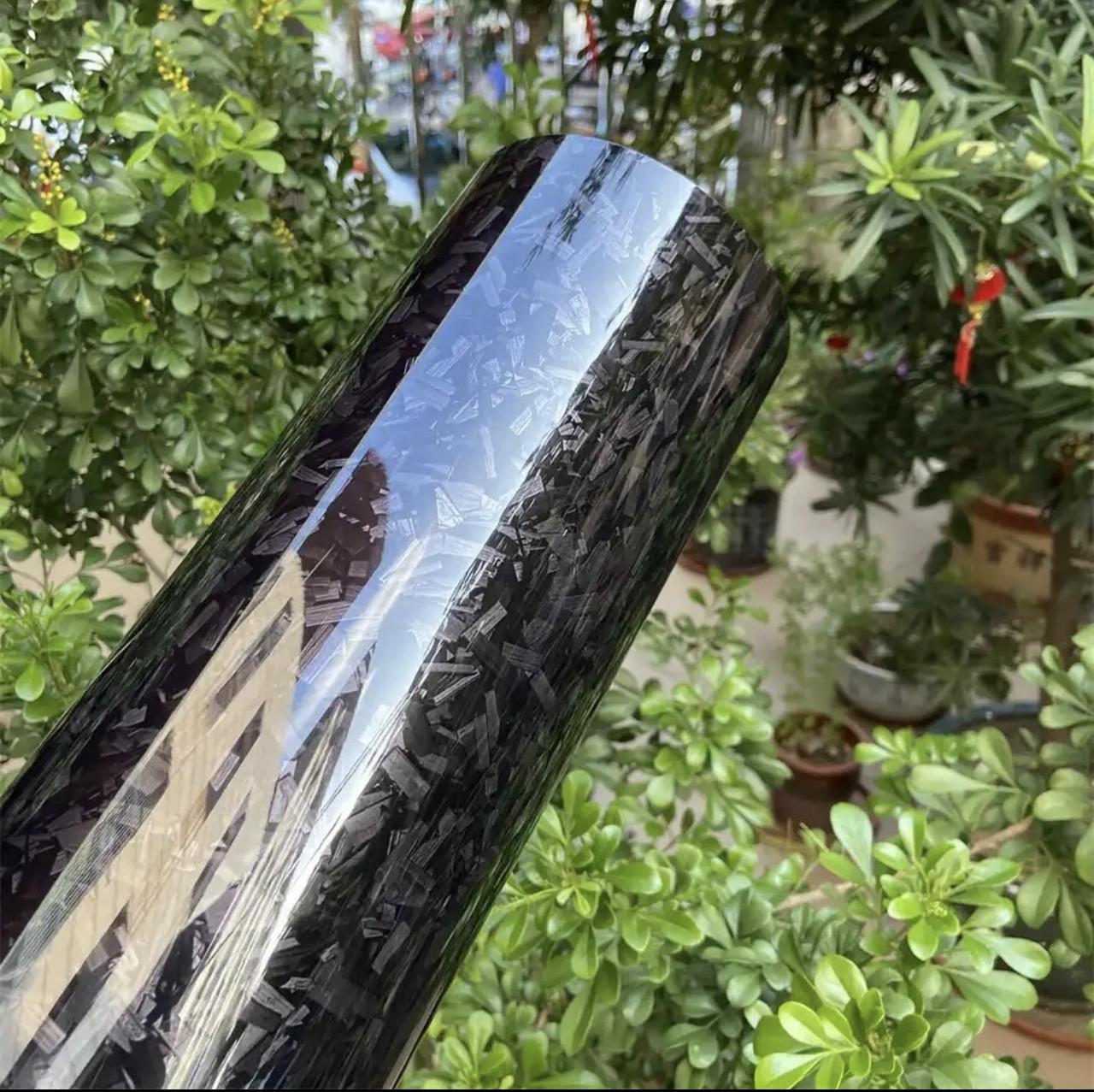 Плівка самоклеюча СONGSHANG під кований ломаний карбон супер глянцева 100x150 см (1838596681) - фото 4 Плівка самоклеюча СONGSHANG під кований ломаний карбон супер глянцева 100x150 см (1838596681) - фото 4